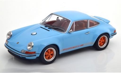 Miniature Porsche 911 1/18 KK Scale Singer bleue/Dekor Porsche 911 1/18 KK Scale Singer bleue/Dekor miniature