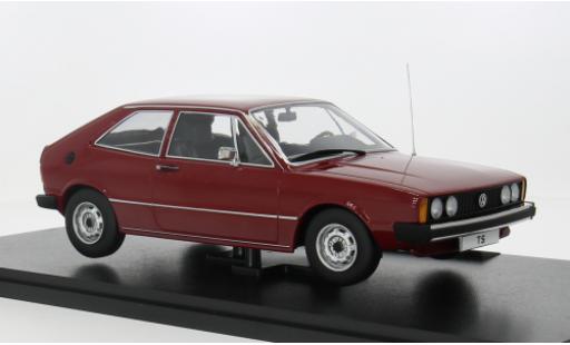 Miniature Volkswagen Scirocco 1/18 KK Scale I TS rouge 1976 1:18 Volkswagen Scirocco 1/18 KK Scale I TS rouge 1976 1:18 miniature