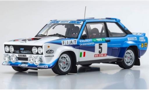 Miniature Fiat 131 1/18 Kyosho Abarth No.5 Italia Rallye WM Rally Portugal 1980 W.Röhrl/C.Geistdörfer Fiat 131 1/18 Kyosho Abarth No.5 Italia Rallye WM Rally Portugal 1980 W.Röhrl/C.Geistdörfer miniature