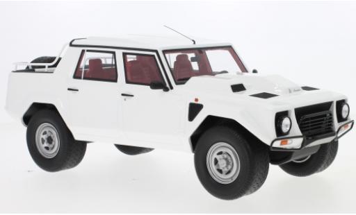 Miniature Lamborghini LM 1/18 GT Spirit 002 blanche Lamborghini LM 1/18 GT Spirit 002 blanche miniature