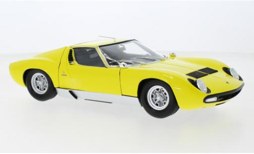 Miniature Lamborghini Miura 1/18 Kyosho P400 SV jaune 1970 Lamborghini Miura 1/18 Kyosho P400 SV jaune 1970 miniature