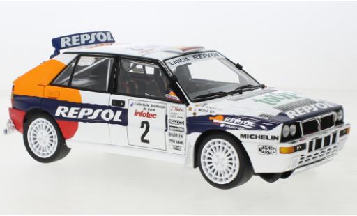 Miniature Lancia Delta 1/18 Kyosho HF Integrale Evolutione No.2 Repsol Rallye WM Tour de Corse 1993 Lancia Delta 1/18 Kyosho HF Integrale Evolutione No.2 Repsol Rallye WM Tour de Corse 1993 miniature