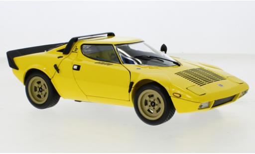 Miniature Lancia Stratos 1/18 Kyosho HF jaune Lancia Stratos 1/18 Kyosho HF jaune miniature
