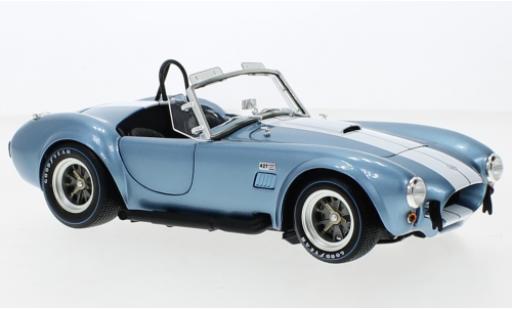 Miniature Shelby Cobra 1/18 Kyosho 427 S/C metallise bleu clair/blanche Shelby Cobra 1/18 Kyosho 427 S/C metallise bleu clair/blanche miniature