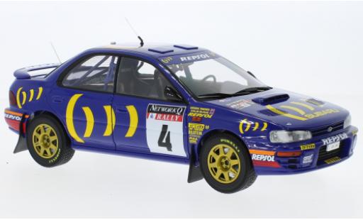 Miniature Subaru Impreza 1/18 Kyosho 555 No.4 Rallye WM RAC Rallye 1994 Subaru Impreza 1/18 Kyosho 555 No.4 Rallye WM RAC Rallye 1994 miniature