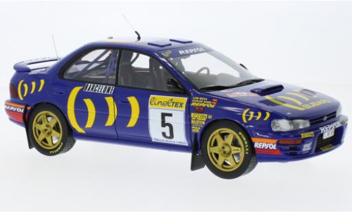 Miniature Subaru Impreza 1/18 Kyosho 555 No.5 Rallye WM Rallye Monte Carlo 1995 Subaru Impreza 1/18 Kyosho 555 No.5 Rallye WM Rallye Monte Carlo 1995 miniature