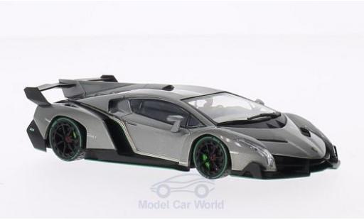 Miniature Lamborghini Veneno 1/43 Kyosho metallise grise/verte Lamborghini Veneno 1/43 Kyosho metallise grise/verte miniature