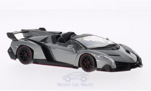 Miniature Lamborghini Veneno 1/43 Kyosho Roadster metallise grise/verte Lamborghini Veneno 1/43 Kyosho Roadster metallise grise/verte miniature