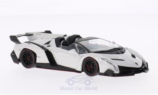 Miniature Lamborghini Veneno 1/43 Kyosho Roadster blanche/rouge Lamborghini Veneno 1/43 Kyosho Roadster blanche/rouge miniature