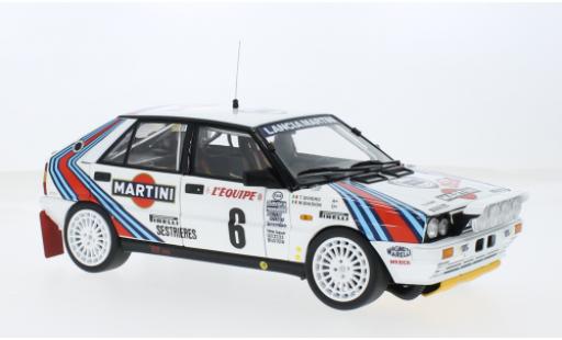Miniature Lancia Delta 1/18 Kyosho HF 4WD No.6 Martini Rallye WM Rallye Monte Carlo 1987 1:18 Lancia Delta 1/18 Kyosho HF 4WD No.6 Martini Rallye WM Rallye Monte Carlo 1987 1:18 miniature
