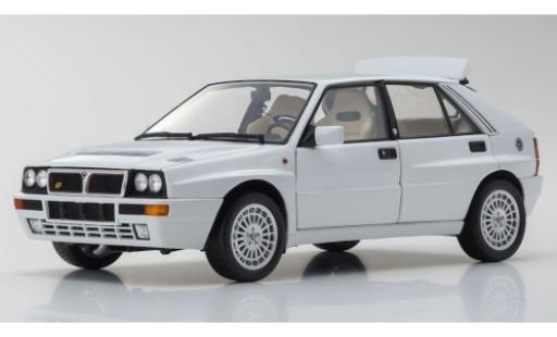 Miniature Lancia Delta 1/18 Kyosho HF Integrale Evoluzione II blanche Lancia Delta 1/18 Kyosho HF Integrale Evoluzione II blanche miniature