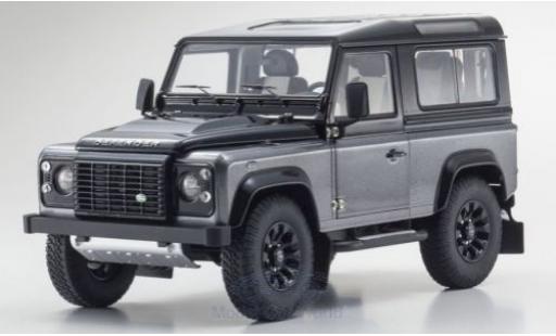 Miniature Land Rover Defender 1/18 Kyosho 90 Final Edition grise Land Rover Defender 1/18 Kyosho 90 Final Edition grise miniature