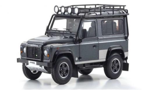 Miniature Land Rover Defender 1/18 Kyosho 90 metallise grise Land Rover Defender 1/18 Kyosho 90 metallise grise miniature