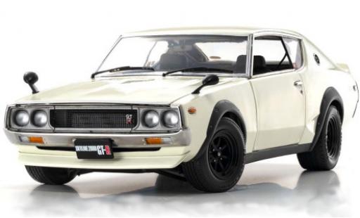 Miniature Nissan Skyline 1/18 Kyosho 2000 GT-R (KPGC110) blanche RHD Nissan Skyline 1/18 Kyosho 2000 GT-R (KPGC110) blanche RHD miniature