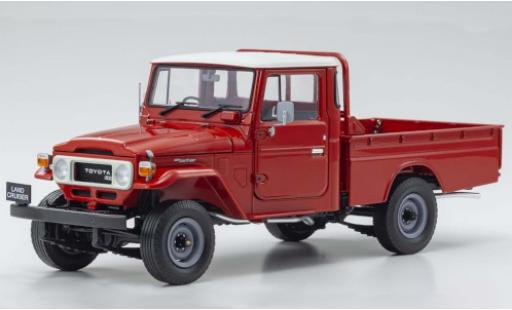 Miniature Toyota Land Cruiser 1/18 Kyosho 40 Pick Up rouge RHD Toyota Land Cruiser 1/18 Kyosho 40 Pick Up rouge RHD miniature
