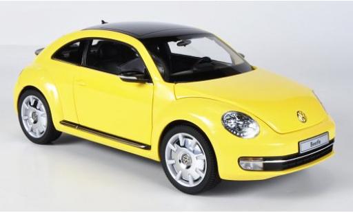 Miniature Volkswagen Beetle 1/18 Kyosho Coupe jaune Volkswagen Beetle 1/18 Kyosho Coupe jaune miniature