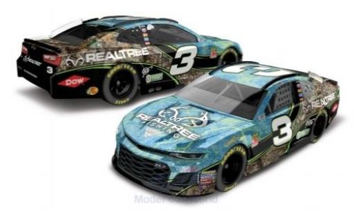 Miniature Chevrolet Camaro 1/64 Lionel Racing No.3 Richard Childress Racing Realtree Nascar 2018 A.Dillon Chevrolet Camaro 1/64 Lionel Racing No.3 Richard Childress Racing Realtree Nascar 2018 A.Dillon miniature