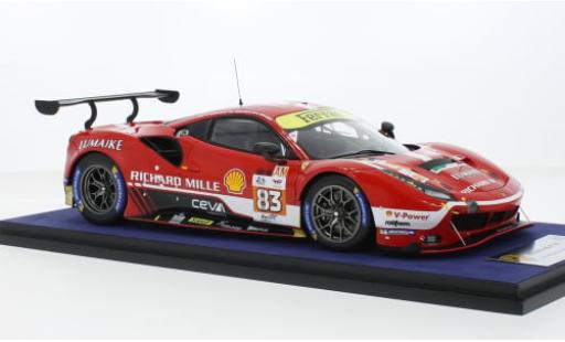 Miniature Ferrari 488 1/18 Look Smart GTE EVO No.83 Richard Mille AF Corse 24h Le Mans 2023 1:18 Ferrari 488 1/18 Look Smart GTE EVO No.83 Richard Mille AF Corse 24h Le Mans 2023 1:18 miniature