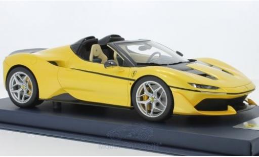 Miniature Ferrari J50 1/18 Look Smart metallise jaune Ferrari J50 1/18 Look Smart metallise jaune miniature