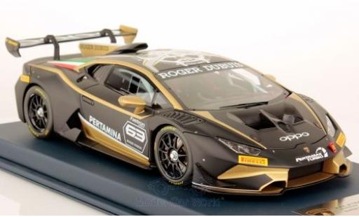Miniature Lamborghini Huracan 1/18 Look Smart Super Trofeo Evo matt-noire No.63 2018 Lamborghini Huracan 1/18 Look Smart Super Trofeo Evo matt-noire No.63 2018 miniature