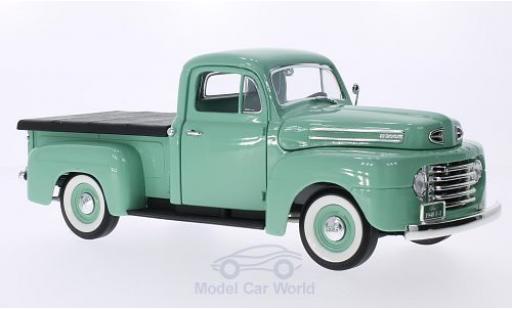 Miniature Ford F-1 1/18 Lucky Die Cast Pick Up With Flatbed Cover verte 1948 Ford F-1 1/18 Lucky Die Cast Pick Up With Flatbed Cover verte 1948 miniature