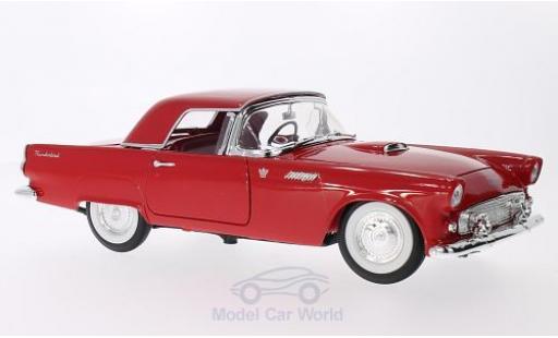Miniature Ford Thunderbird 1955 1/18 Lucky Die Cast rouge 1955 Ford Thunderbird 1955 1/18 Lucky Die Cast rouge 1955 miniature