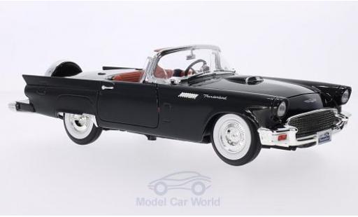 Miniature Ford Thunderbird 1/18 Lucky Die Cast noire 1957 Hardtop liegt bei Ford Thunderbird 1/18 Lucky Die Cast noire 1957 Hardtop liegt bei miniature