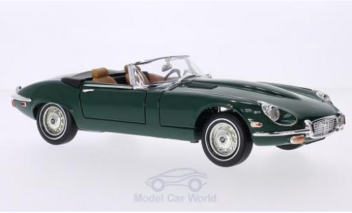 Miniature Jaguar E-Type 1/18 Lucky Die Cast Roadster verte 1971 Verdeck geöffnet Jaguar E-Type 1/18 Lucky Die Cast Roadster verte 1971 Verdeck geöffnet miniature