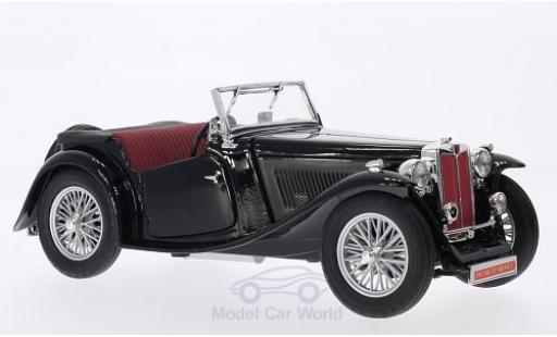 Miniature MG TC 1/18 Lucky Die Cast Midget noire RHD 1947 Verdeck liegt bei MG TC 1/18 Lucky Die Cast Midget noire RHD 1947 Verdeck liegt bei miniature