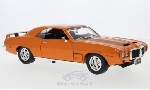 Miniature Pontiac Firebird 1969 1/18 Lucky Die Cast Trans Am orange/noire 1969 Pontiac Firebird 1969 1/18 Lucky Die Cast Trans Am orange/noire 1969 miniature