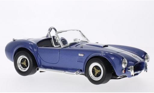 Miniature Shelby Cobra 1/18 Lucky Die Cast 427 S/C metallise bleue/blanche 1964 Shelby Cobra 1/18 Lucky Die Cast 427 S/C metallise bleue/blanche 1964 miniature