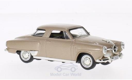 Miniature Studebaker Champion 1/43 Lucky Die Cast metallise beige 1950 ohne Vitrine Studebaker Champion 1/43 Lucky Die Cast metallise beige 1950 ohne Vitrine miniature