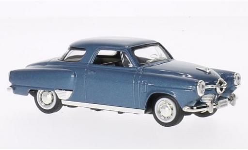 Miniature Studebaker Champion 1/43 Lucky Die Cast metallise bleue 1950 sans Vitrine Studebaker Champion 1/43 Lucky Die Cast metallise bleue 1950 sans Vitrine miniature