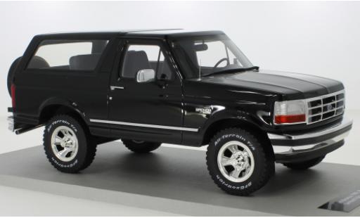Miniature Ford Bronco 1/18 Lucky Step Models noire 1992 Ford Bronco 1/18 Lucky Step Models noire 1992 miniature
