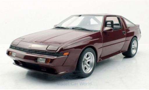 Miniature Mitsubishi Starion 1/18 Lucky Step Models rouge 1987 Mitsubishi Starion 1/18 Lucky Step Models rouge 1987 miniature
