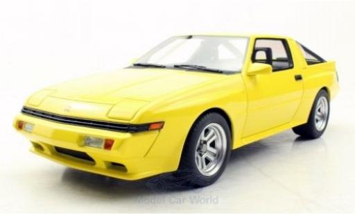 Miniature Mitsubishi Starion 1/18 Lucky Step Models jaune 1987 Mitsubishi Starion 1/18 Lucky Step Models jaune 1987 miniature