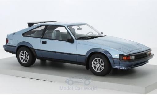Miniature Toyota Celica 1/18 Lucky Step Models Supra MkII metallise bleue/metallise bleue Toyota Celica 1/18 Lucky Step Models Supra MkII metallise bleue/metallise bleue miniature