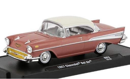 Miniature Chevrolet Bel Air 1/64 M2 Machines rose/blanche 1957 Chevrolet Bel Air 1/64 M2 Machines rose/blanche 1957 miniature