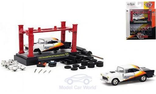 Miniature Chevrolet Bel Air 1/64 M2 Machines Hardtop Custom Competition Cams 1955 Model-Kit Bausatz inklusive 4 Ersatzrädern Chevrolet Bel Air 1/64 M2 Machines Hardtop Custom Competition Cams 1955 Model-Kit Bausatz inklusive 4 Ersatzrädern miniature