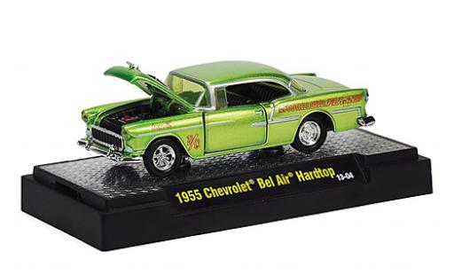 Miniature Chevrolet Bel Air 1/64 M2 Machines Hardtop Tuning metallise verte 1955 Capot et les portes avec fonction in PC-Box Wild Cards Chevrolet Bel Air 1/64 M2 Machines Hardtop Tuning metallise verte 1955 Capot et les portes avec fonction in PC-Box Wild Cards miniature
