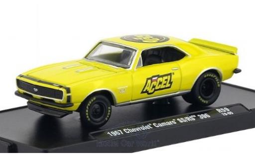 Miniature Chevrolet Camaro 1/64 M2 Machines SS/RS 396 jaune/noire ACCEL 1967 Chevrolet Camaro 1/64 M2 Machines SS/RS 396 jaune/noire ACCEL 1967 miniature