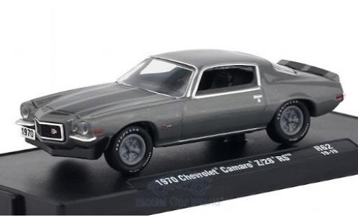 Miniature Chevrolet Camaro 1/64 M2 Machines Z/28 RS metallise grise/noire 1970 Chevrolet Camaro 1/64 M2 Machines Z/28 RS metallise grise/noire 1970 miniature