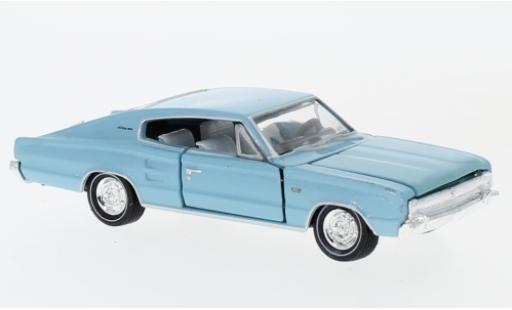 Miniature Dodge Charger 1/64 M2 Machines 383 metallise bleue 1966 Dodge Charger 1/64 M2 Machines 383 metallise bleue 1966 miniature