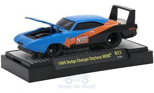 Miniature Dodge Charger 1/64 M2 Machines Daytona HEMI bleue/noire Nos 1969 Dodge Charger 1/64 M2 Machines Daytona HEMI bleue/noire Nos 1969 miniature