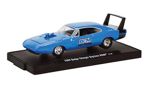 Miniature Dodge Charger 1/64 M2 Machines Daytona HEMI metallise bleue B & M 1969 voiture Drivers Dodge Charger 1/64 M2 Machines Daytona HEMI metallise bleue B & M 1969 voiture Drivers miniature