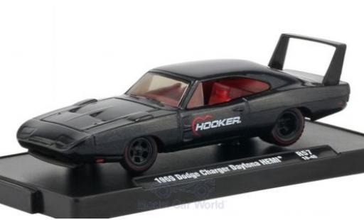 Miniature Dodge Charger 1/64 M2 Machines Daytona HEMI metallise anthrazit Hooker 1969 Dodge Charger 1/64 M2 Machines Daytona HEMI metallise anthrazit Hooker 1969 miniature