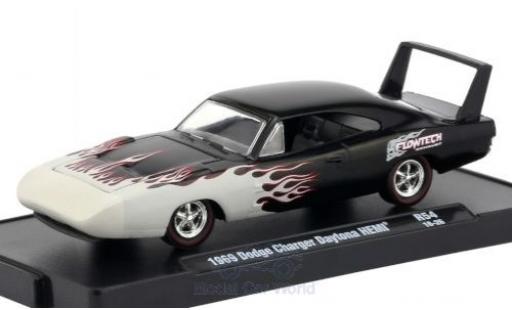 Miniature Dodge Charger Daytona 1/64 M2 Machines Daytona HEMI noire/Dekor 1969 Dodge Charger Daytona 1/64 M2 Machines Daytona HEMI noire/Dekor 1969 miniature