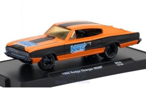 Miniature Dodge Charger 1966 1/64 M2 Machines HEMI orange/matt-noire 1966 Dodge Charger 1966 1/64 M2 Machines HEMI orange/matt-noire 1966 miniature
