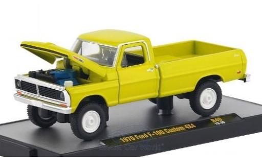 Miniature Ford F-1 1/64 M2 Machines 00 Custom 4x4 jaune 1970 Ford F-1 1/64 M2 Machines 00 Custom 4x4 jaune 1970 miniature