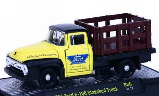 Miniature Ford F-1 1/64 M2 Machines 00 Stakebed Truck Motor Company 1956 voiture-Trucks Release 36 Ford F-1 1/64 M2 Machines 00 Stakebed Truck Motor Company 1956 voiture-Trucks Release 36 miniature